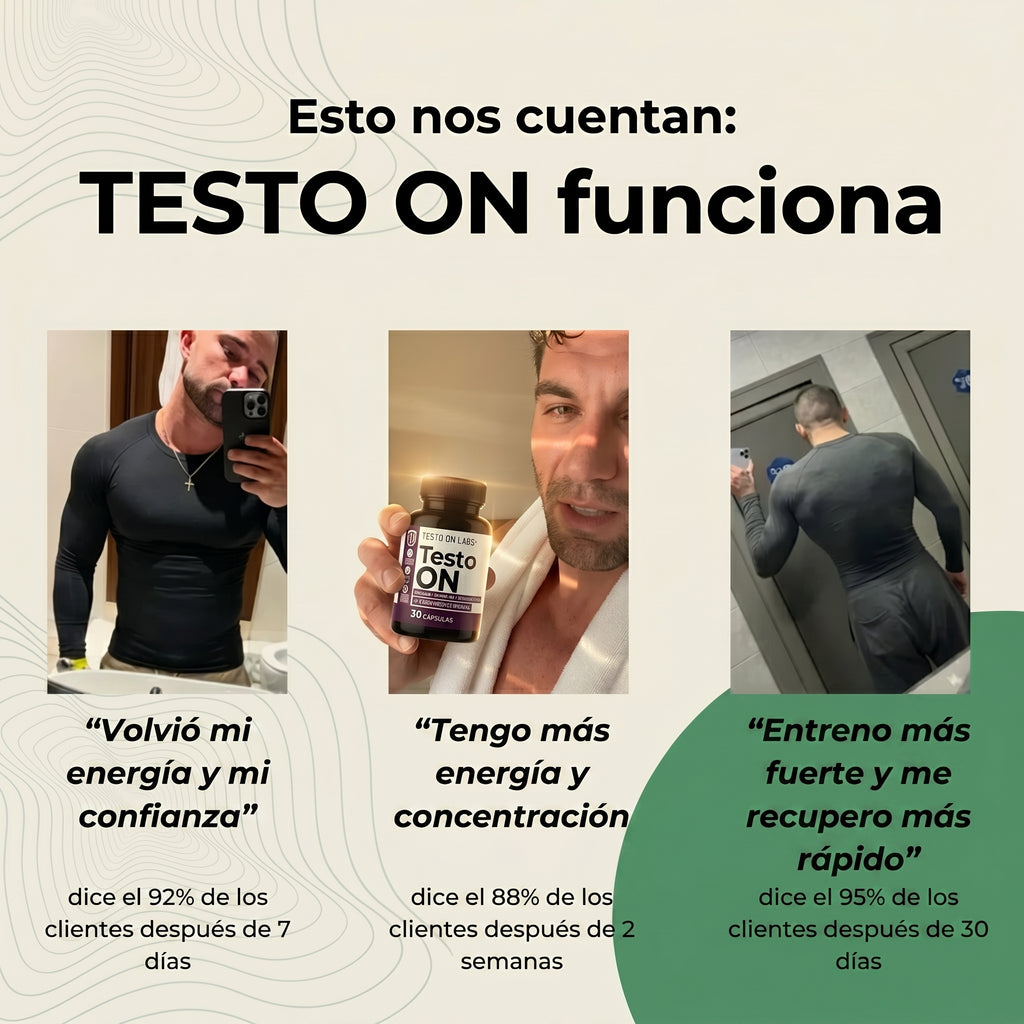 TestoON - SUPLEMENTO #1 PARA HOMBRES