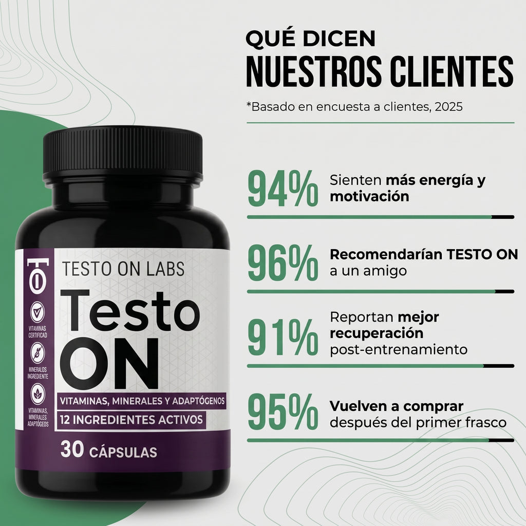TestoON - SUPLEMENTO #1 PARA HOMBRES