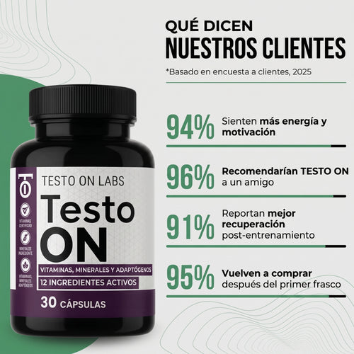 TestoON - SUPLEMENTO #1 PARA HOMBRES